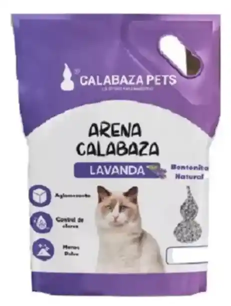 Arena Calabaza Pets Aroma A Lavanda X 10 Kg