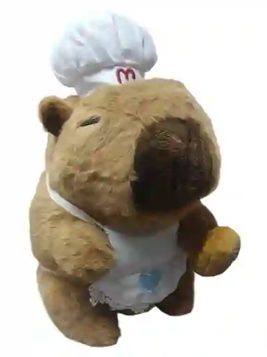 Peluche Capibara Capybara Juguetes 23cm Marron Claro X1 Chef