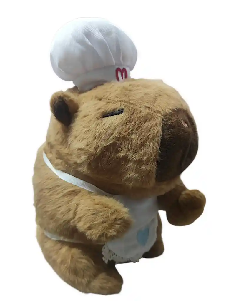 Peluche Capibara Capybara Juguetes 23cm Marron Claro X1 Chef