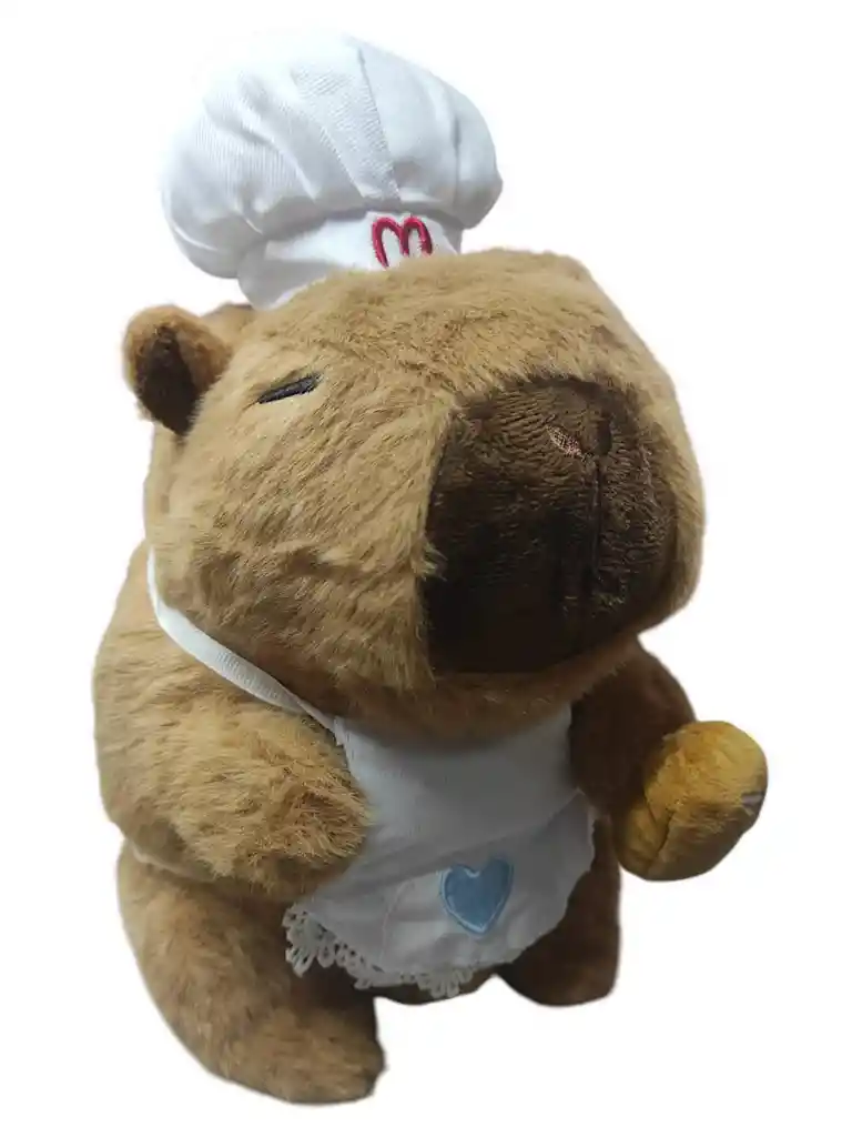 Peluche Capibara Capybara Juguetes 23cm Marron Claro X1 Chef