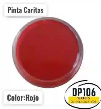 Pinta Caritas Rojo Pintacarita X 1 Und Pintucaritas
