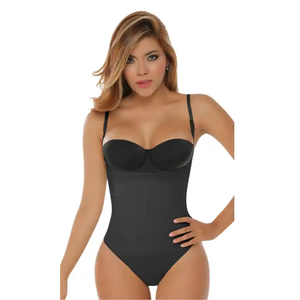 6005-body Moldeador Termoreductor Tira Delgada Color: Negro Talla:3xl