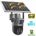 Cámara Solar Wifi Doble Tp-15 Exterior