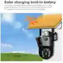 Cámara Solar Wifi Doble Tp-15 Exterior