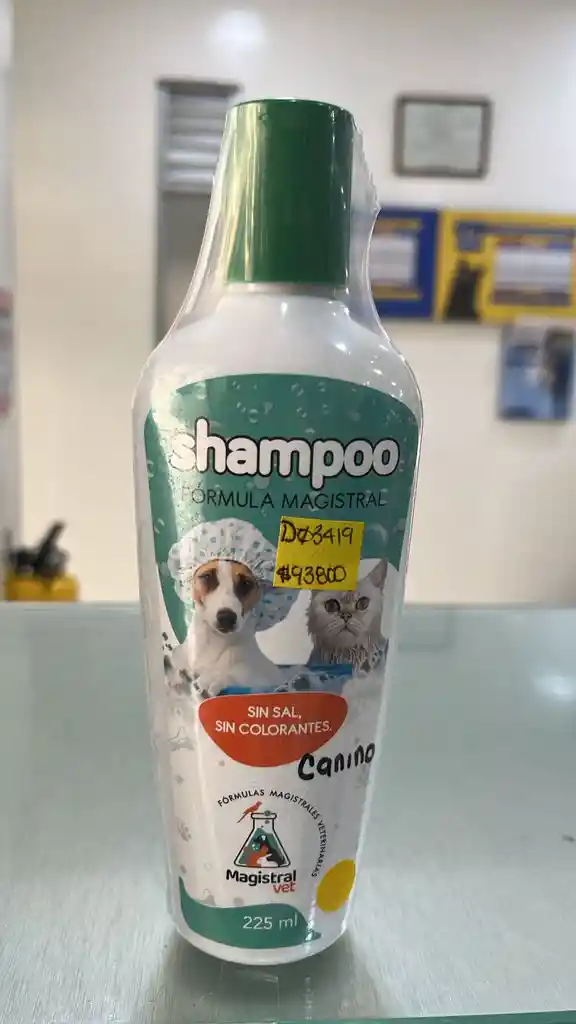 Shampoo Canino Medicado Magistral X 225 Ml
