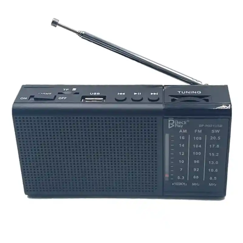 Radio Lindo Vitange Clasico Finca Rural Abuelito Am/fm Beck Play Bp-r021usb