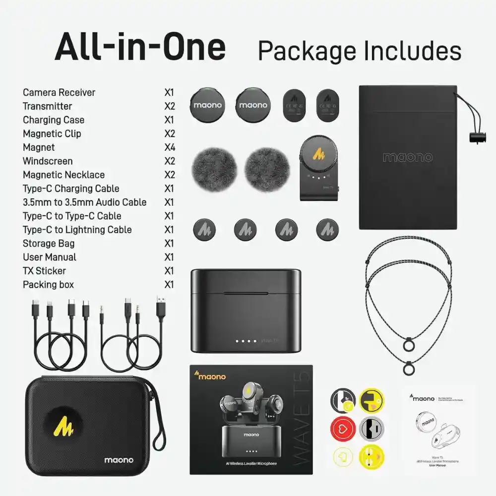 Maono Microfono Wm650 Pc2 Series Color Negro