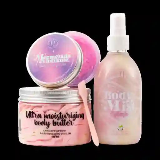 Kit Coconut Cocktail Filaj Beauty Mantequilla, Splash Y Exfoliante