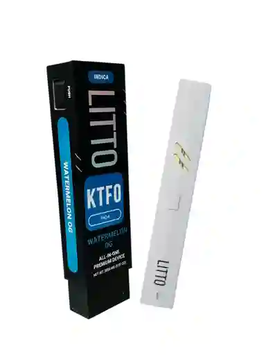 Vaporizador Litto | Th-a | Watermelon Og | Indica | 2gr | Cbd D8
