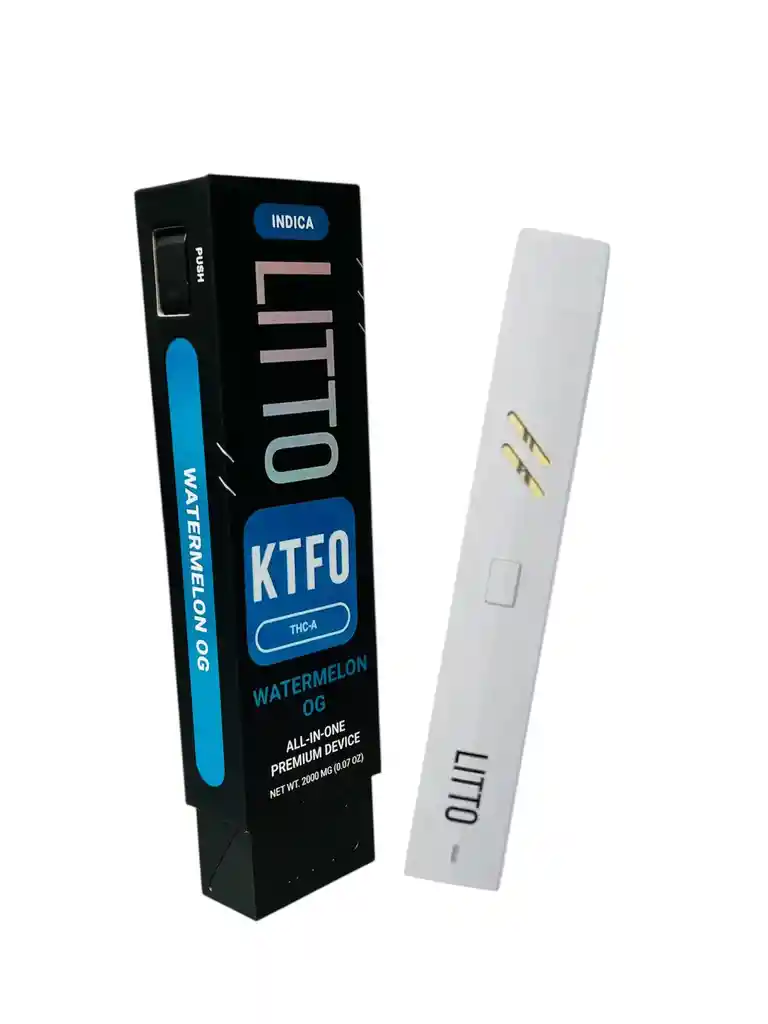 Vaporizador Litto | Th-a | Watermelon Og | Indica | 2gr | Cbd D8