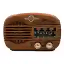 Radio Vintage Beckplay Bp-rv121bt Bluetooth 3 Bandas Fm/am/sw Con Mp3