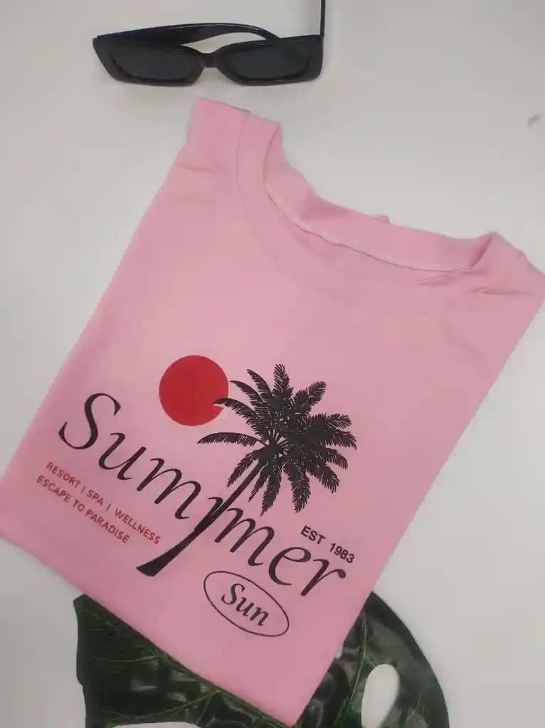 Camiseta Basica Para Dama