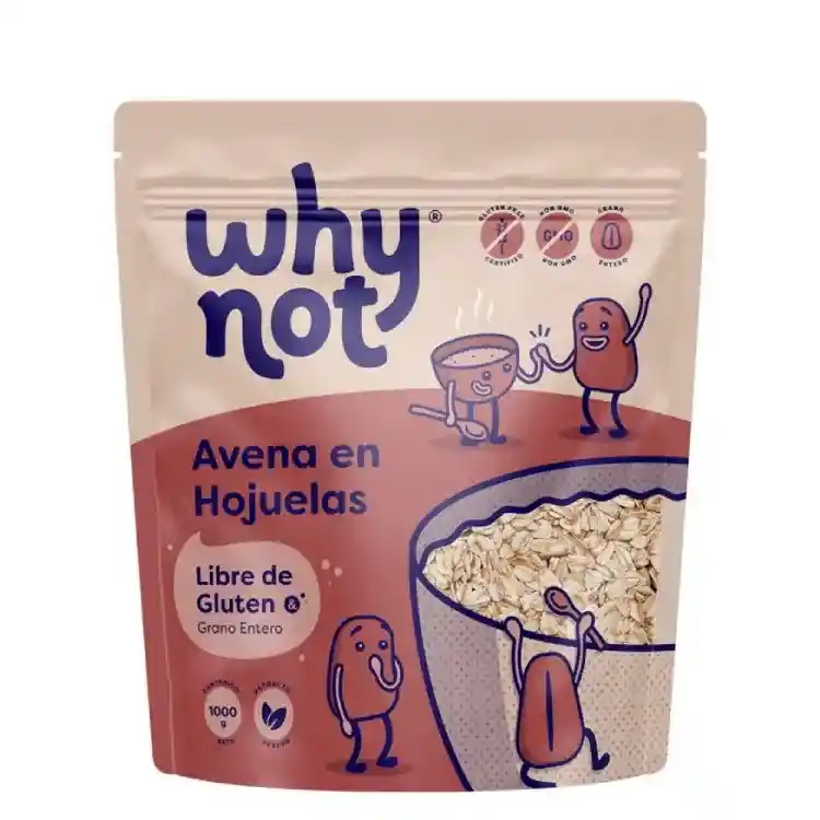 Avena En Hojuelas Sin Gluten 1000gr