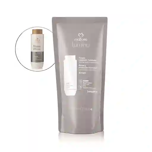 Repuesto Shampoo Fuerza Y Reparación Cabello Frágil Y Quebradizo Lumina