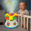 Volante Proyector Luces Sonido Jugute Interactivo Para Bebe