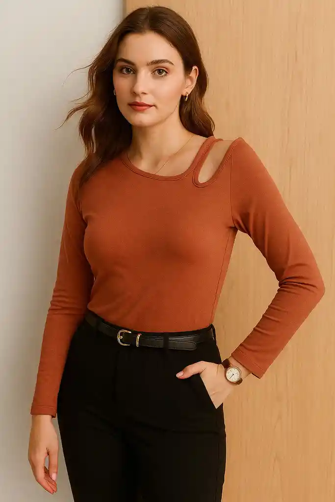Blusa Asimétrica Cut Out