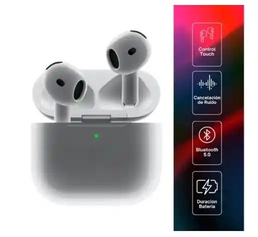 Audífonos 4ta Gen. Compatible Con Iphone Y Android Premium