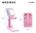Soporte Celular Plegable Con Espejo Ajustable Portátil