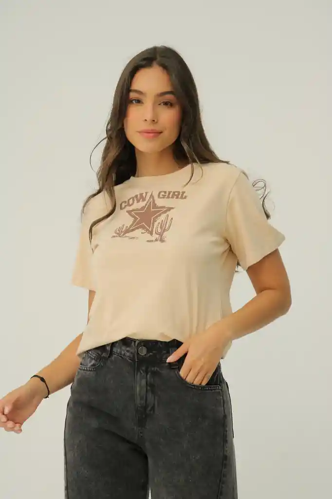 Camiseta Basia Para Dama