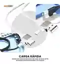 Cable De Carga Universal 4 En 1 Carga Rápida 60w Usb Tipo C Multicargador