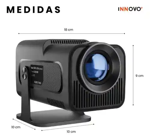 Proyector Smart Hy320 Mini Pro 4k Full Hd Wifi Bluetooth Android 11 Hasta 200 Pulgadas