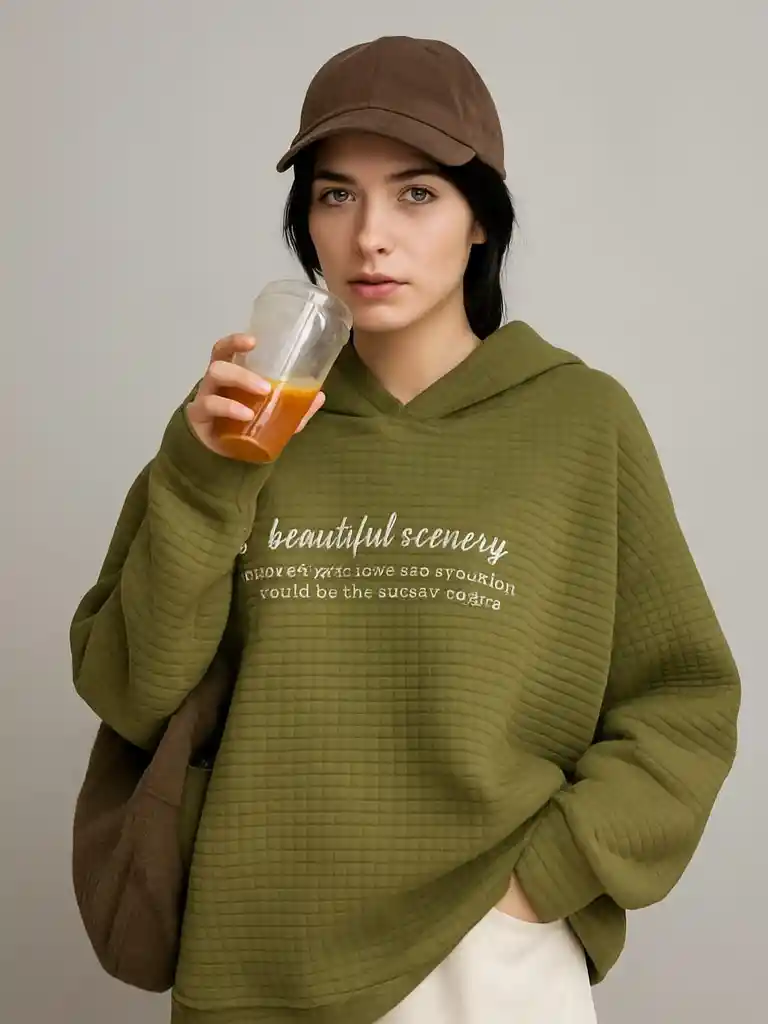 Sudadera Hoodie Acolchada – Scenery Mood