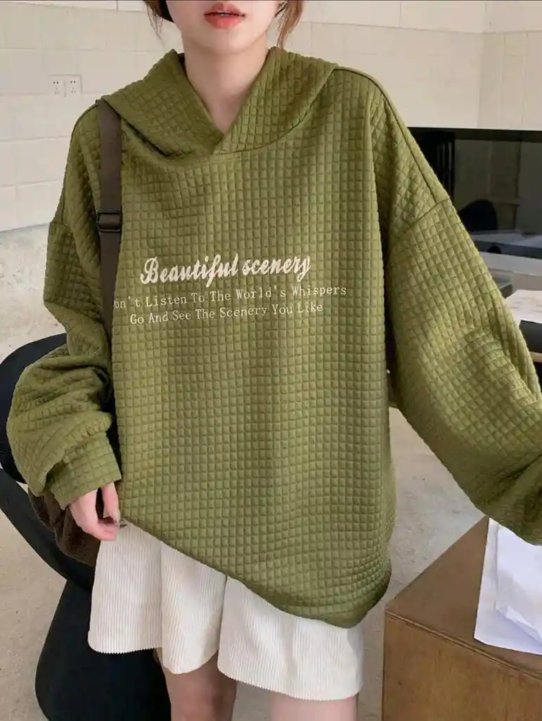 Sudadera Hoodie Acolchada – Scenery Mood