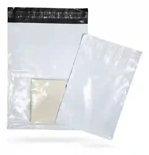 Bolsas De Seguridad Porta Guía Para Mensajería 41 X 45 Ecommerce Biodegradable