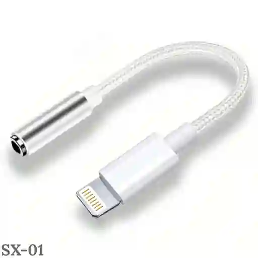 Adaptador De Audio Iphone Lightning A Jack 3.5mm