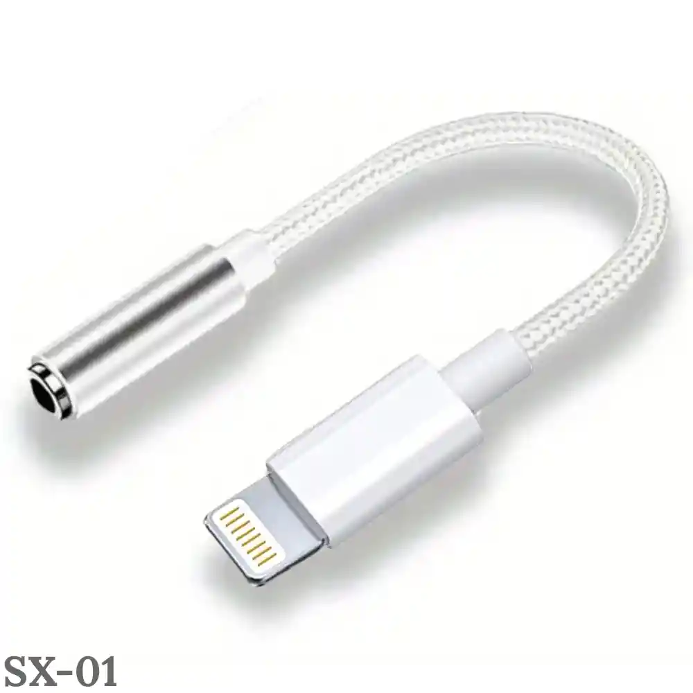 Adaptador De Audio Iphone Lightning A Jack 3.5mm