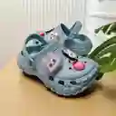 Chanclas Zuecos Azul Cielo Talla 28