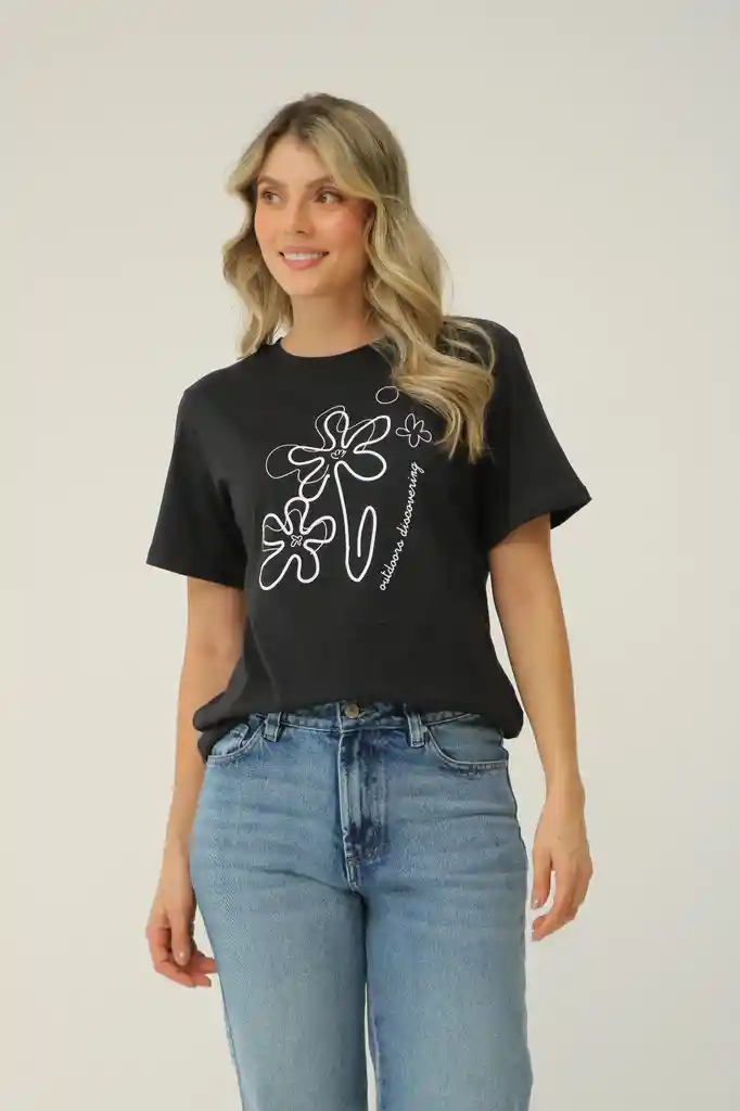 Camiseta Basica Para Dama