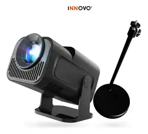 Proyector Hy320 Mini Pro Smart Hasta 200 P 4k Android 11 Wifi 5g Bluetooth Soporte Incluido Magicccubic