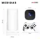 Proyector Smart P30 Max Pro 4k Android 11 Wifi 5g + 2 Controles Proyección 200 Pulgadas Innovo