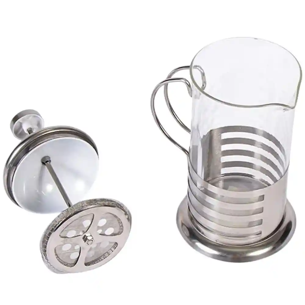 Cafetera Prensa Francesa Metalica 600 Ml