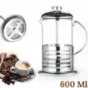 Cafetera Prensa Francesa Metalica 600 Ml