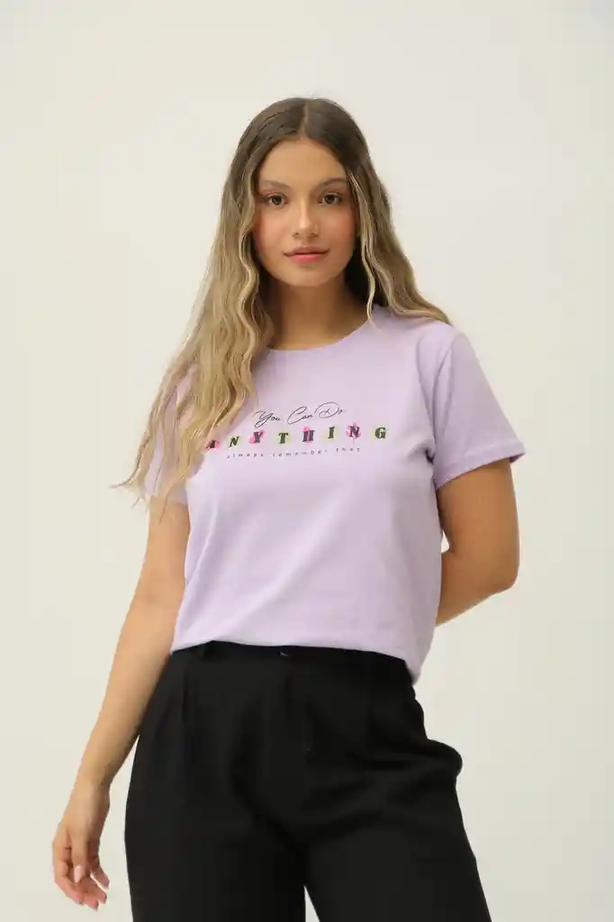 Camiseta Basica Para Dama