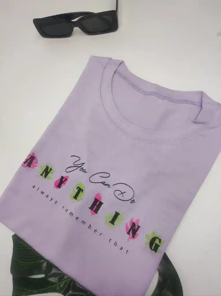 Camiseta Basica Para Dama