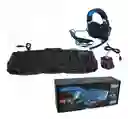 Expectacular Combo Gamer Teclado Con Luces Mouse + Audífonos