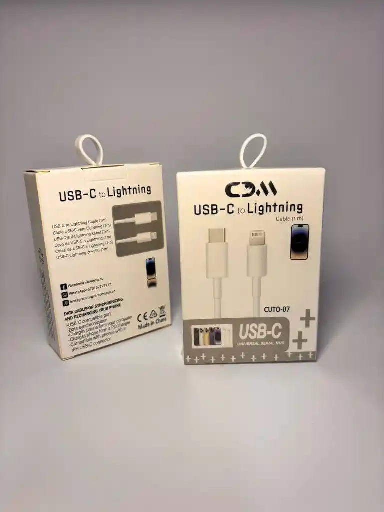 Cable Iphone Usb-c A Lightning