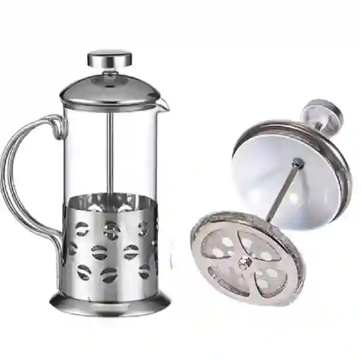 Cafetera Prensa Francesa Metalica 600 Ml