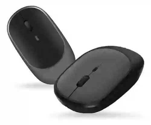Mouse Inalámbrico 2 En 1 Usb Bluetooth Recargable Ergonómico Compatible Laptop Pc