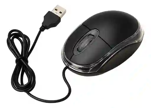 Mouse Usb Optico Iluminado - Raton Para Computador