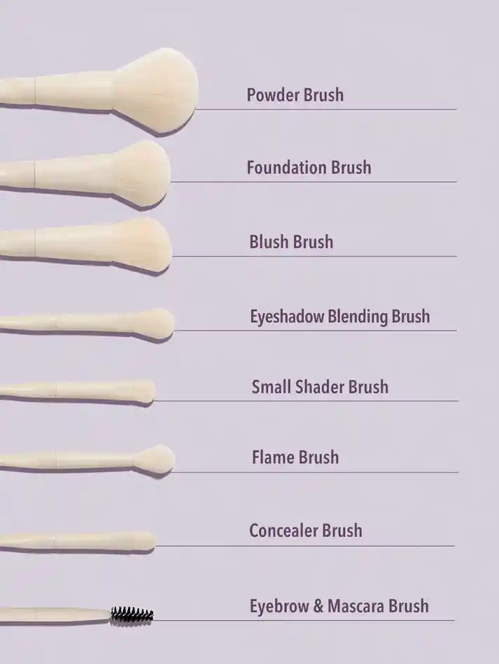 Kit De Brochas Sheglam Pro Core Brush Kit