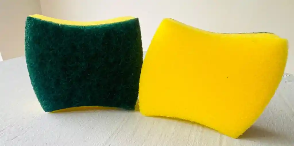 Esponja Multiusos Verde-amarilla