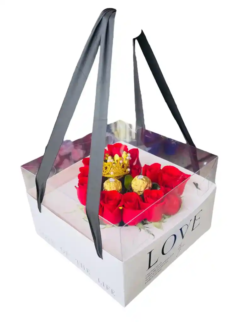 Caja Diseño Corazón Luxury
