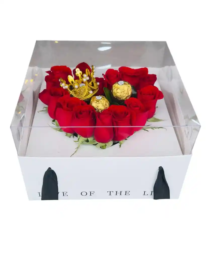 Caja Diseño Corazón Luxury