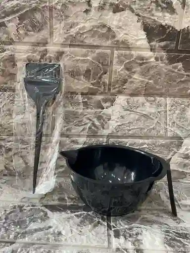 Kit De Brocha Y Taza Tintura