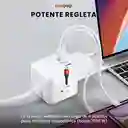 Multitoma Enchufe Inteligente 3 Tomas 3 Puertos Usb Cable De 1.5m / 1875w Innovo