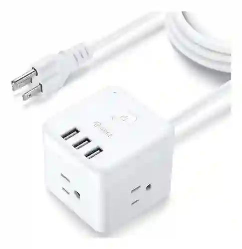 Multitoma Enchufe Inteligente 3 Tomas 3 Puertos Usb Cable De 1.5m / 1875w Innovo
